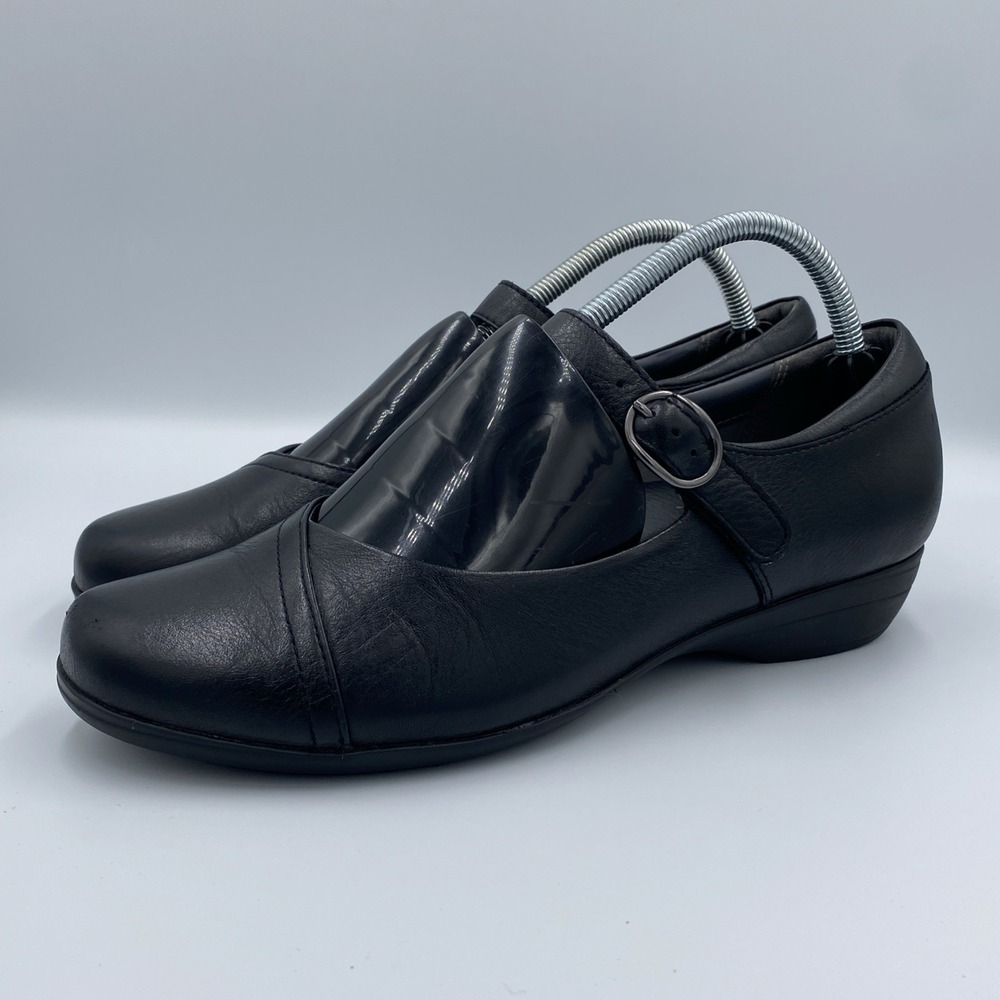 Dansko Fawna Women's EU 41 US 10.5-11 Black Leather Mary Jane Comfort Shoes